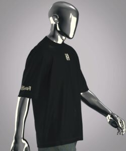 Black T-shirt Oversize تيشيرت اوفرسايز اسود