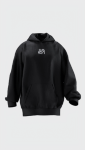 Black Djefiano Hoody  Oversize هودي جفيانو اوفرسايز  اسود