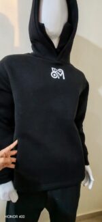 Black Djefiano Hoody  Oversize هودي جفيانو اوفرسايز  اسود - Image 7